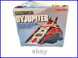 Vintage 1983 Bandai Godaikin Dyjupiter in Box Dynaman NOT COMPLETE
