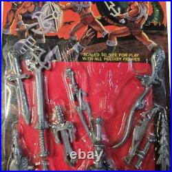 Vintage 1983 Imperial Toy Dragons, Knights & Daggers Warrior Weapons Lot Of 6