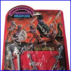 Vintage 1983 Imperial Toy Dragons, Knights & Daggers Warrior Weapons Lot Of 6