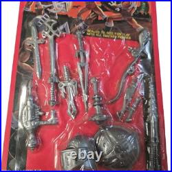 Vintage 1983 Imperial Toy Dragons, Knights & Daggers Warrior Weapons Lot Of 6