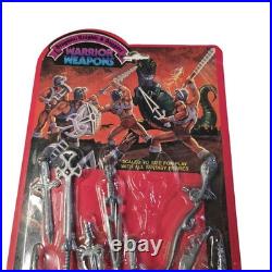 Vintage 1983 Imperial Toy Dragons, Knights & Daggers Warrior Weapons Lot Of 6