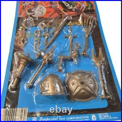 Vintage 1983 Imperial Toy Dragons, Knights & Daggers Warrior Weapons Lot Of 6