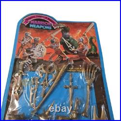 Vintage 1983 Imperial Toy Dragons, Knights & Daggers Warrior Weapons Lot Of 6