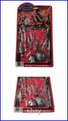 Vintage 1983 Imperial Toy Dragons, Knights & Daggers Warrior Weapons Lot Of 6