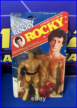 Vintage 1983 Rocky Balboa Action Figure New Sealed Rare! Boxing Toy Brand New
