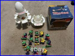 Vintage 1983 Schaper Astrosniks Spacemobile & Space Platform NIB + Bonus Figures