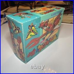 Vintage 1983 Takatoku Toys Itadakiman Kabutozemi Chogokin figure Toy Die cast T2