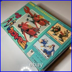 Vintage 1983 Takatoku Toys Itadakiman Kabutozemi Chogokin figure Toy Die cast T2