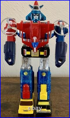 Vintage! 1984 Bandai Voltron Dairugger GB-75 6 Diecast Robot Toy Japan Complete
