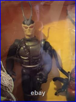 Vintage 1984 Coleco SECTAURS Warriors of Symbion SKITO and TOXCID action figure