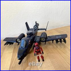 Vintage 1984 Hasbro GI Joe Cobra Rattler & Wild Weasel Pilot Action Figure Toy