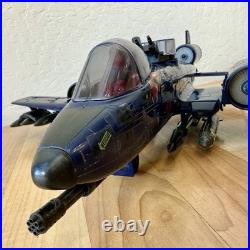 Vintage 1984 Hasbro GI Joe Cobra Rattler & Wild Weasel Pilot Action Figure Toy