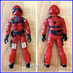 Vintage 1984 Hasbro GI Joe Cobra Rattler & Wild Weasel Pilot Action Figure Toy