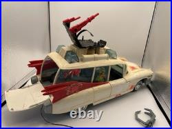 Vintage 1984 Kenner Ecto1 Real Ghostbusters Vehicle Car Lot W Figures Colombia
