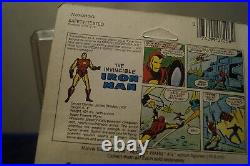 Vintage 1984 Marvel SECRET WARS Iron Man UNPUNCHED MOC Action Figure Toy