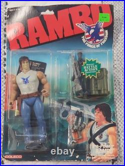 Vintage 1985/1986 Coleco Fire-Power Rambo A. F. Rambo The Force of Freedom