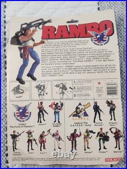 Vintage 1985/1986 Coleco Fire-Power Rambo A. F. Rambo The Force of Freedom