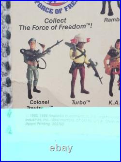 Vintage 1985/1986 Coleco Fire-Power Rambo A. F. Rambo The Force of Freedom