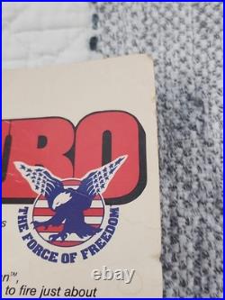 Vintage 1985/1986 Coleco Fire-Power Rambo A. F. Rambo The Force of Freedom