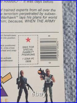 Vintage 1985/1986 Coleco Fire-Power Rambo A. F. Rambo The Force of Freedom