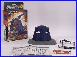 Vintage 1985 Gi Joe Figure Hasbro Gi Joe Cobra Bunker BOX Guns Toy Rare Show