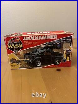 Vintage 1985 Mask Toys Jackhammer Toy Car With Original Box