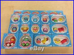 Vintage 1985 Nerfuls Collection Lot of 14 figures Mint in Factory sealed boxes