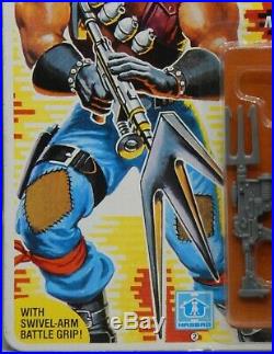 Vintage 1986 Hasbro GI Joe MONKEYWRENCH Action Figure MOC toy SEALED Dreadnok