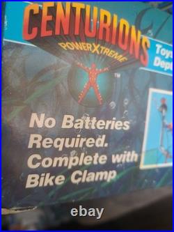 Vintage 1986 Kenner Centurions Depth Charger Bike Horn Toy CIB Sealed box, Rare
