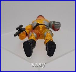 Vintage 1986 LJN Bionic Six 6 Bunji Metal Action Figure Toy Complete with Gun RARE