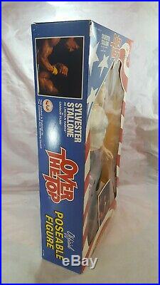 Vintage 1986 OVER THE TOP Sylvester Stallone Figure Toy 16 LINCOLN HAWKS MIB