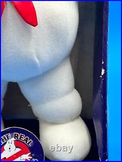 Vintage 1986 Real Ghostbusters Stay Puft Marshmallow Man 15 Plush Kenner with Box