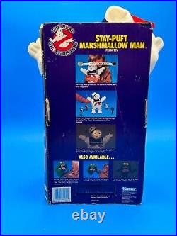 Vintage 1986 Real Ghostbusters Stay Puft Marshmallow Man 15 Plush Kenner with Box