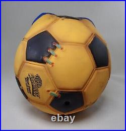 Vintage 1986 Super MADBALLS toy popping head figure GOAL EATER Soccer Ball NICE