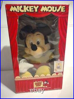 Vintage 1986 Talking Mickey Mouse Worlds of Wonder -VIDEO TEST- Excellent Used