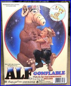 Vintage 1987 Inflatable Large 42 Alf Alien figure Imperial Blow-up Toy New RARE