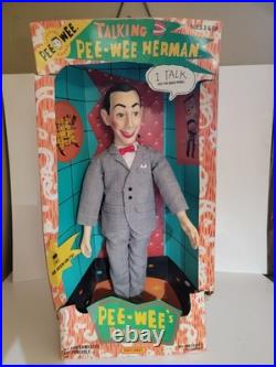 Vintage 1987 Matchbox Talking Pee-Wee Herman 17-inch doll in its original Box