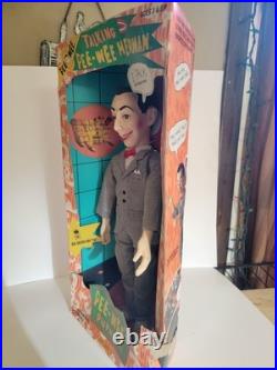 Vintage 1987 Matchbox Talking Pee-Wee Herman 17-inch doll in its original Box