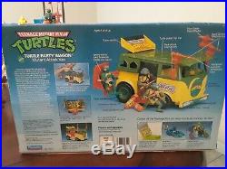 Vintage 1988-1990 Teenage Mutant Ninja Turtles Toy Action Figures & vehicle lot