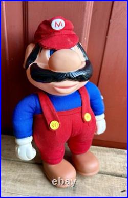 Vintage 1989 12 Nintendo Super Mario Bros Applause Mario Doll Toy In Orig Box
