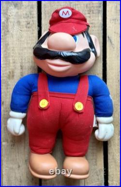 Vintage 1989 12 Nintendo Super Mario Bros Applause Mario Doll Toy In Orig Box