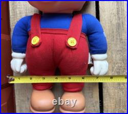 Vintage 1989 12 Nintendo Super Mario Bros Applause Mario Doll Toy In Orig Box