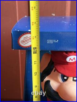 Vintage 1989 12 Nintendo Super Mario Bros Applause Mario Doll Toy In Orig Box