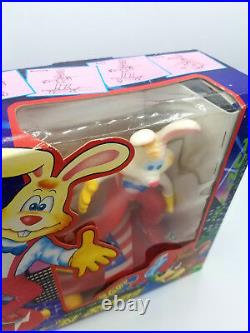 Vintage 1989 Bootleg Roger Rabbit Rock N Rolling Stunts Skateboard Toy RARE