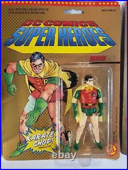 Vintage 1989 DC COMICS SUPER HEROES/BATMAN Action Figure TOY BIZ Sealed LOT OF 5
