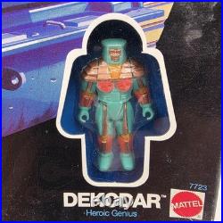 Vintage 1989 Mattel Computer Warriors Calculator Techno-Tank Dekodar Toy In Box