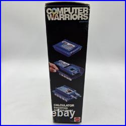 Vintage 1989 Mattel Computer Warriors Calculator Techno-Tank Dekodar Toy In Box