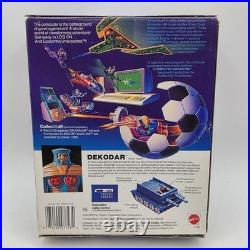 Vintage 1989 Mattel Computer Warriors Calculator Techno-Tank Dekodar Toy In Box
