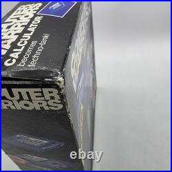 Vintage 1989 Mattel Computer Warriors Calculator Techno-Tank Dekodar Toy In Box