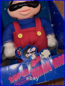 Vintage 1989 Nintendo Super Mario Applause Figure New in Box 80s PVC Toy Display